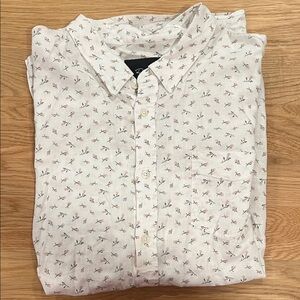 Rails White Short Sleeve Button Down